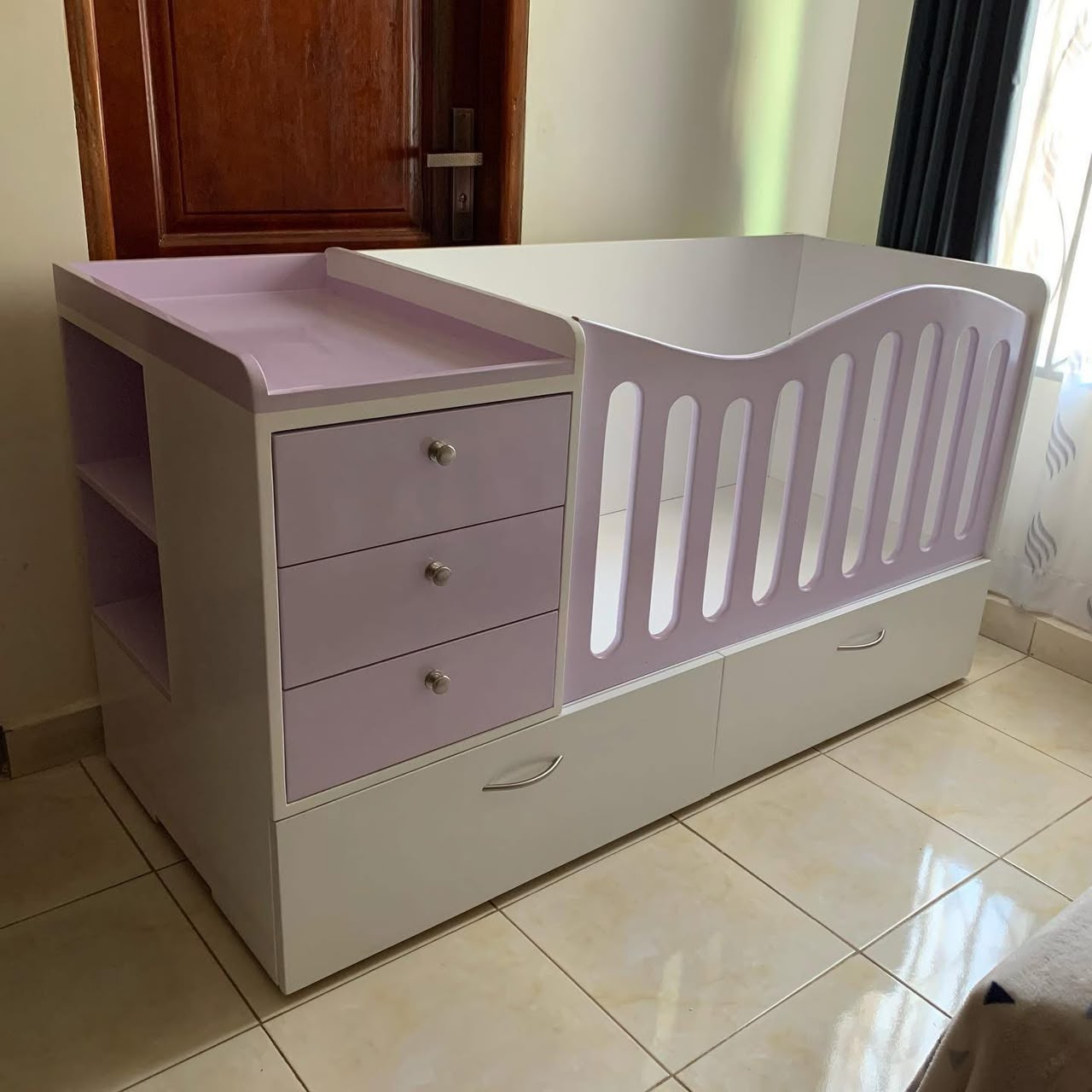 Storage Bed with Drawers #2 - HK Furniture Bedroom Collection, Kampala Uganda