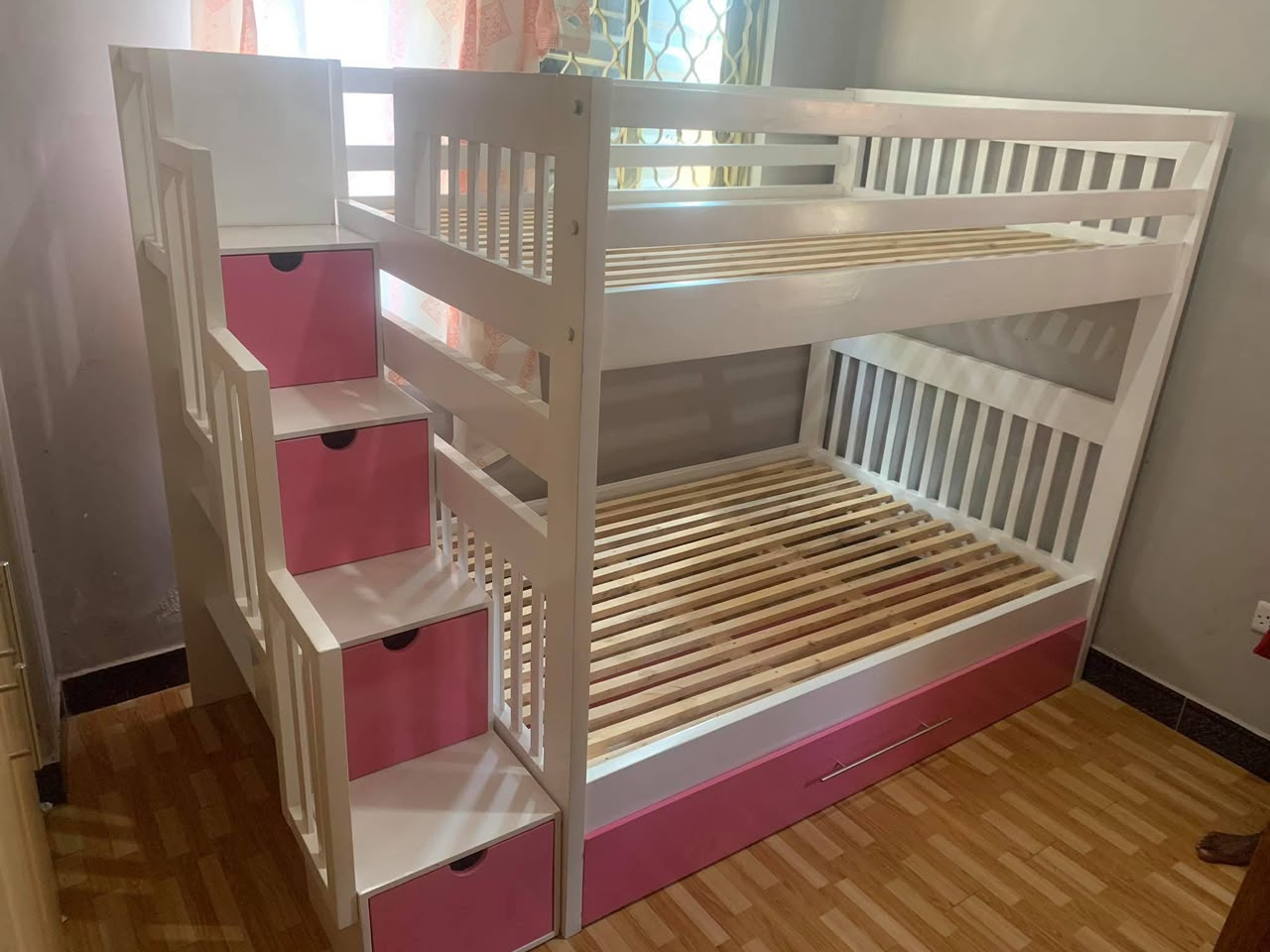 Storage Bed with Drawers #3 - HK Furniture Bedroom Collection, Kampala Uganda