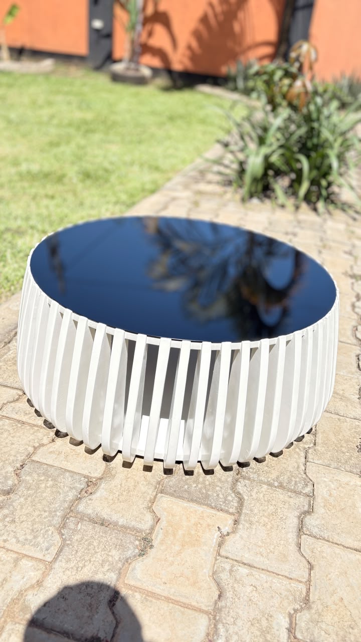 Square Coffee Table #2 - HK Furniture Center Tables Collection, Kampala Uganda