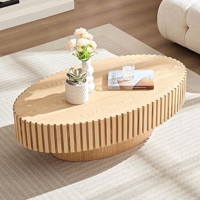 Oval Center Table #3 - HK Furniture Center Tables Collection, Kampala Uganda