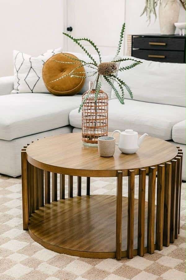 Industrial Pipe Coffee Table #3 - HK Furniture Center Tables Collection, Kampala Uganda