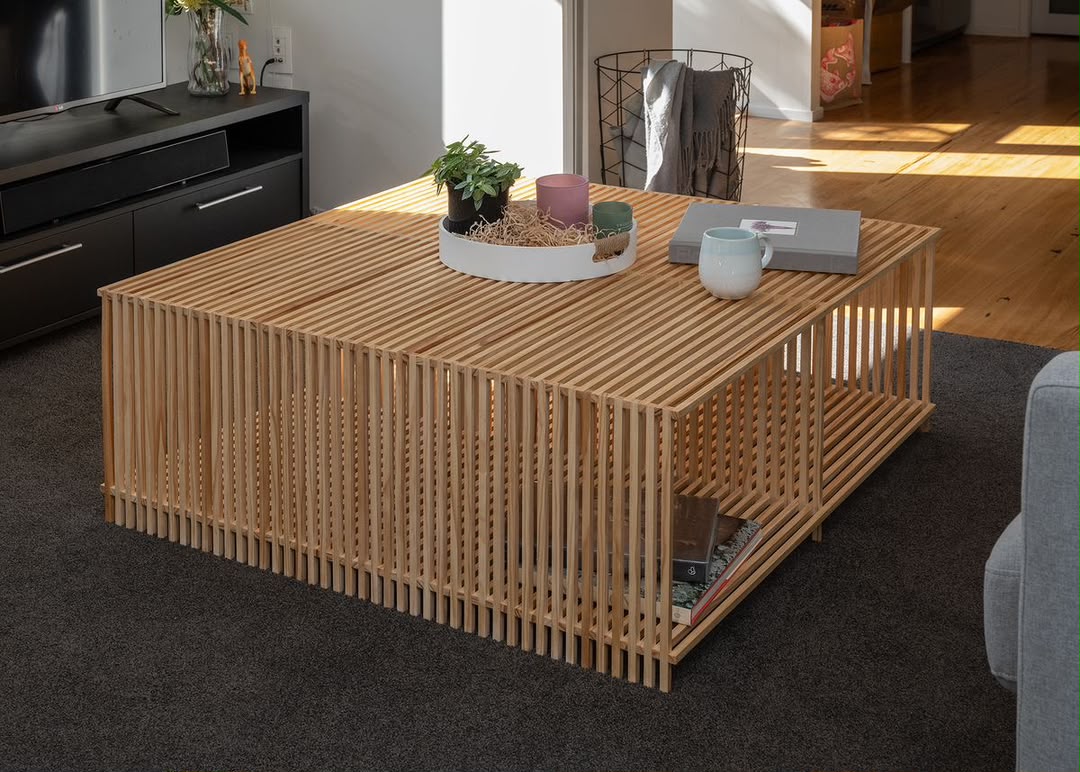 Storage Coffee Table #3 - HK Furniture Center Tables Collection, Kampala Uganda