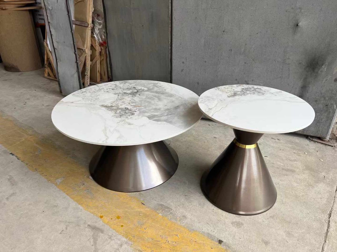 Walnut Center Table #3 - HK Furniture Center Tables Collection, Kampala Uganda