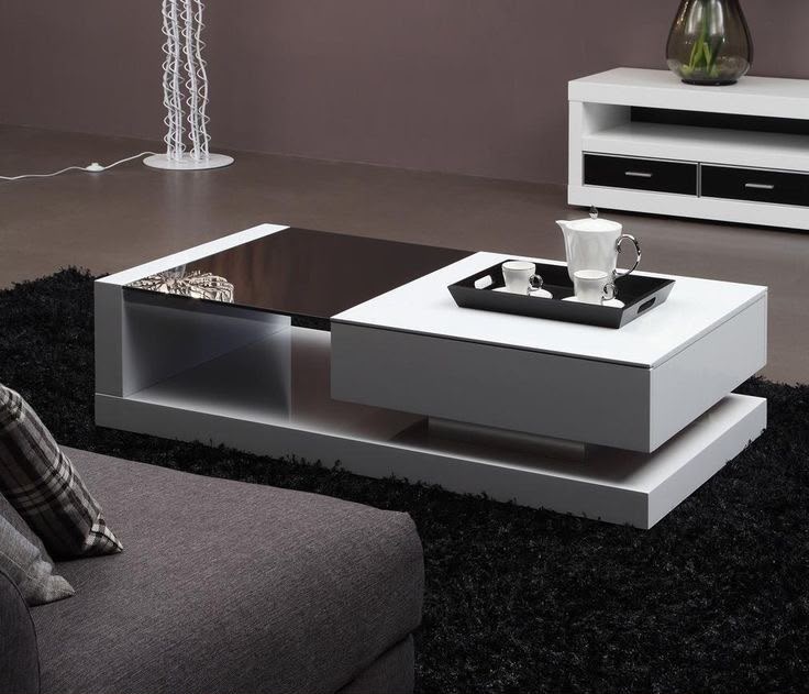 Square Coffee Table #4 - HK Furniture Center Tables Collection, Kampala Uganda
