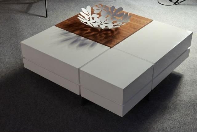 Marble & Gold Coffee Table #4 - HK Furniture Center Tables Collection, Kampala Uganda