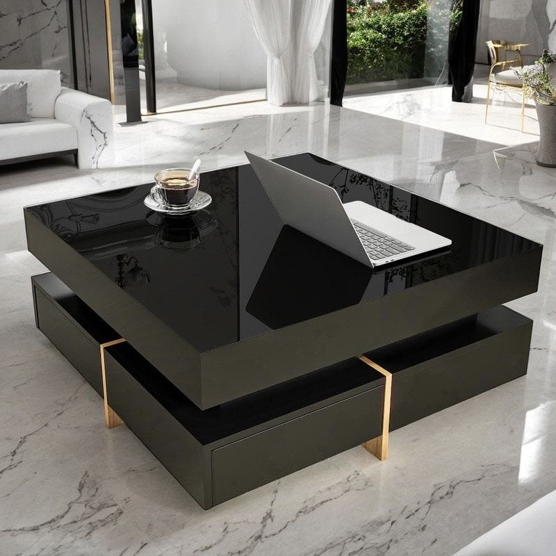 Drum-Shaped Center Table #4 - HK Furniture Center Tables Collection, Kampala Uganda