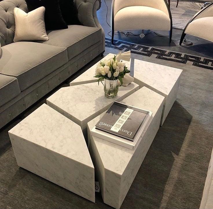 Acrylic Coffee Table #4 - HK Furniture Center Tables Collection, Kampala Uganda