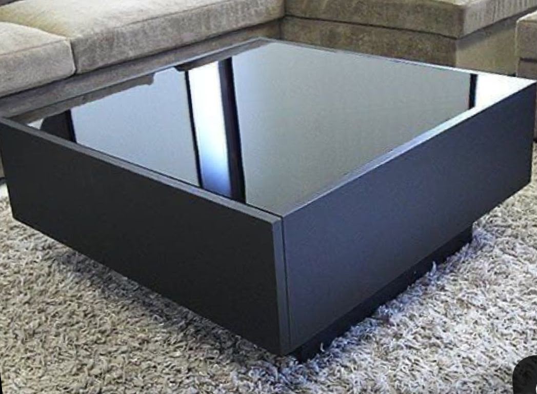 Glass Top Center Table #5 - HK Furniture Center Tables Collection, Kampala Uganda