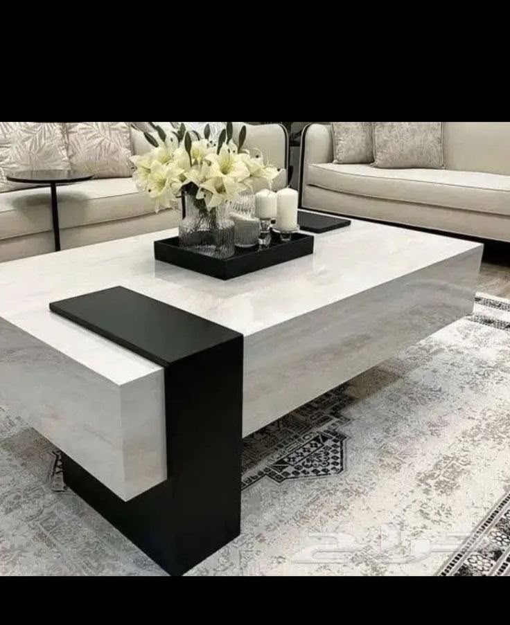 Storage Coffee Table #5 - HK Furniture Center Tables Collection, Kampala Uganda