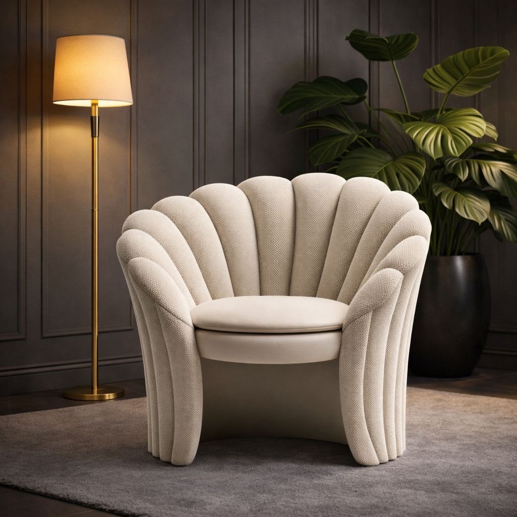 Slipper Chair Armless #3 - HK Furniture Chairs Collection, Kampala Uganda