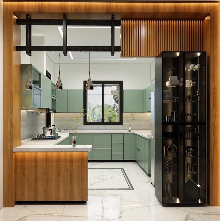 L-Shaped Kitchen Cabinet Set #2 - HK Furniture Kitchen Collection, Kampala Uganda