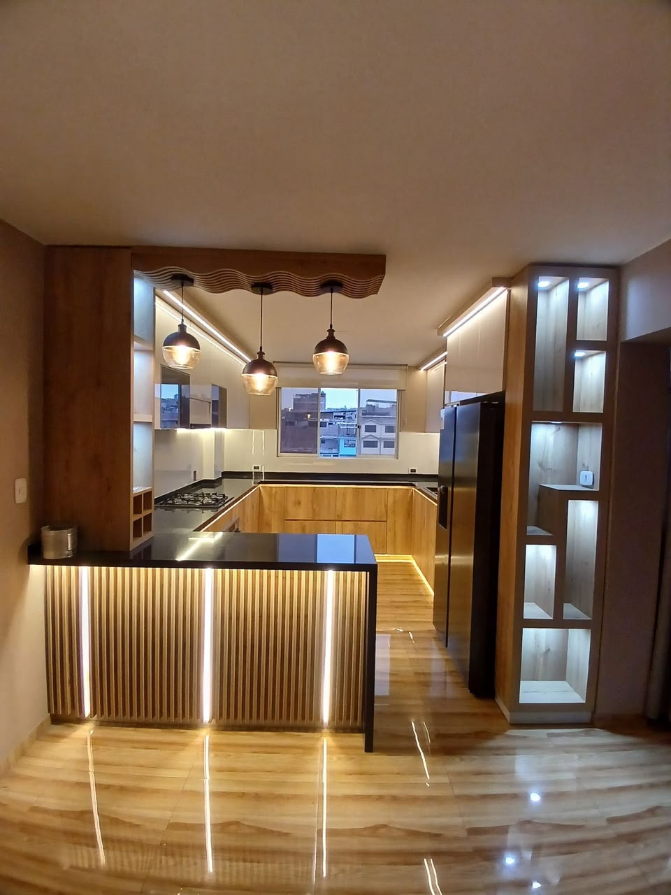 U-Shape Kitchen Unit #2 - HK Furniture Kitchen Collection, Kampala Uganda