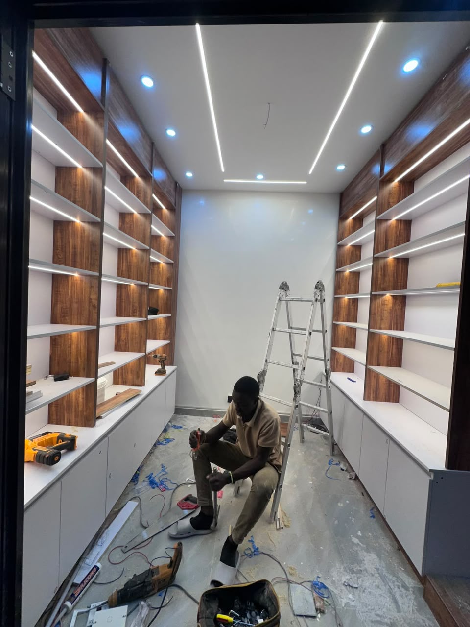 Ceiling Mounted Rack - HK Furniture Storage & Display Collection, Kampala Uganda