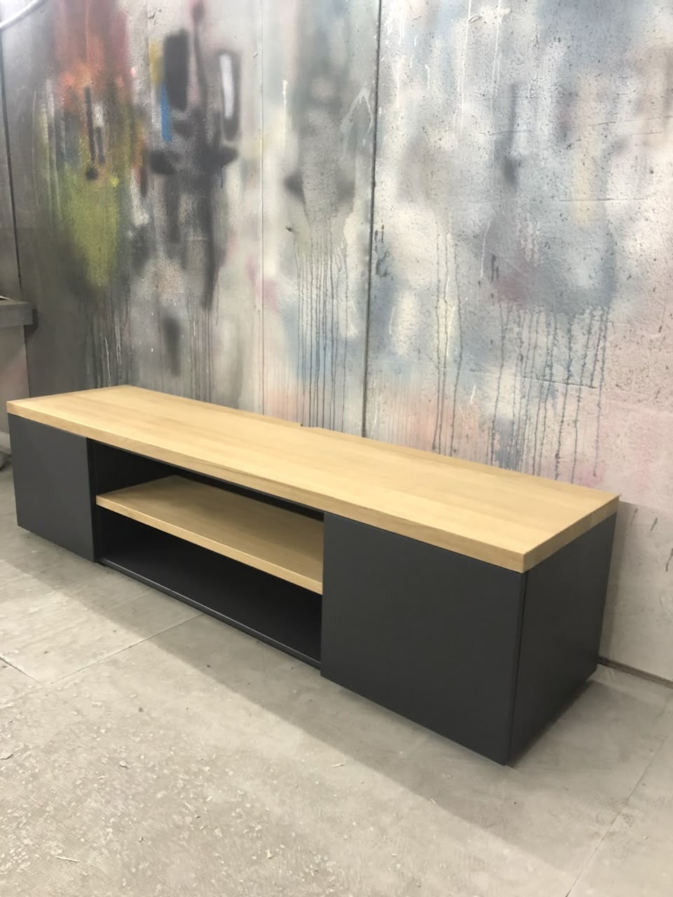 Glass Door TV Unit - HK Furniture TV Stands Collection, Kampala Uganda