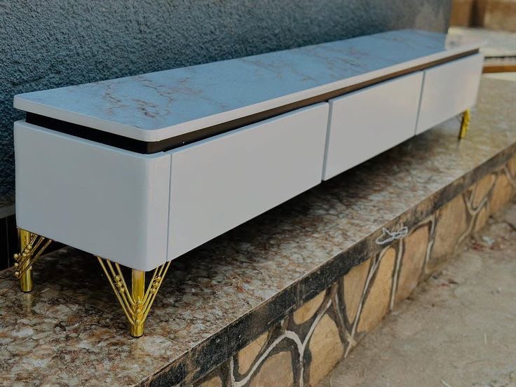Wooden TV Unit #4 - HK Furniture TV Stands Collection, Kampala Uganda